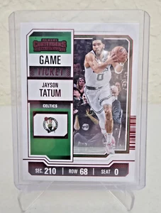 Boleto de primera ronda Jayson Tatum 2023 Panini Contenders # 77 Boston Celtics - Imagen 1 de 2