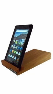 Tablet Halter, Tablet Ständer, I Pad Halter, I Pad Ständer aus Eiche 7 Zoll - Bild 1 von 2