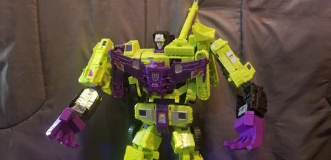 Custom toon hands for transformers combiner wars devastator.(NO figure incl!) Cover