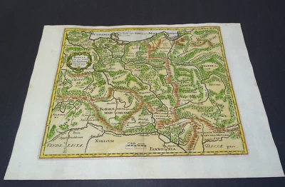 Antique Map of Central Europe by Philipp Cluver 1697 - Image 1 of 4