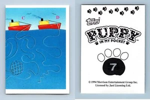 Puppy In My Pocket #7 Topps 1994 Sticker - Picture 1 of 1