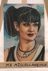 Original ACEO Sketch Matthew Parmenter - NCIS - Abby Sciuto - Pauley Perrette #3 - Picture 1 of 2