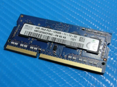Lenovo P500 Laptop Hynix 2GB Memory Ram PC3-12800S-11-12-B2 HMT325S6CFR8C-PB - Image 1 of 4