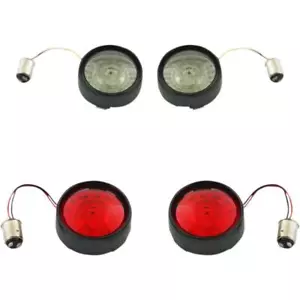 Custom Dynamics PB-BCM2-BB-B Black Pro-Beam LED Turn Signal Kit 12-17 Harley - Picture 1 of 2