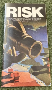 Manual de instrucciones de reemplazo de juego de mesa RISK original vintage 1980 - Imagen 1 de 7