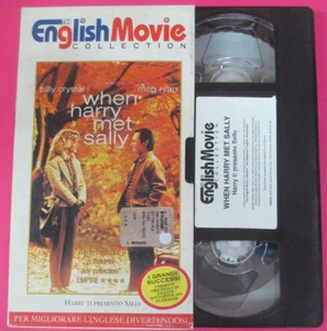 VHS Film WHEN HARRY MET SALLY english movie collection ENGLISH (F182) no dvd - Bild 1 von 1