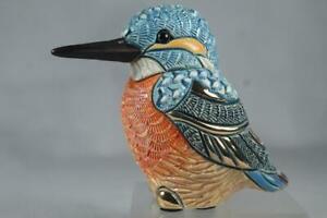 De Rosa Rinconada Family Collection Figurine Adult 'Kingfisher' #F232-New In Box