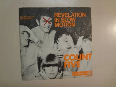 COUNT FIVE: Revelation In Slow Motion-Declaration Of Independence-Belgium 7" PSL - Image 1 of 4