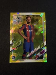 2020-21 Topps Chrome UCL Yellow Edition Konrad de la Fuente 58 Rookie RC 28/99 - Bild 1 von 2