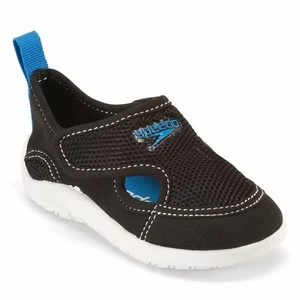 Speedo Youth Niños Zapatos de Agua Híbridos Negros XL 11-12 Gancho y Bucle Cierre Nuevos - Imagen 1 de 10