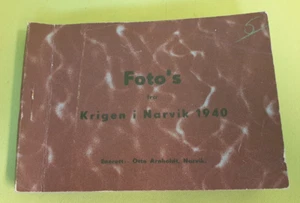 Konvolut 2.WK Kleines Album Kriegsfotos Bilder Narvik 1940 - Bild 1 von 20