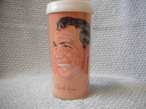 1965 World Champions Cleveland Browns Football Glass Frank Ryan Volpe Cup Cover