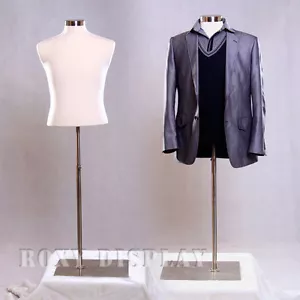 Male Mannequin Manequin Manikin Dress Form #MBSW+BS-05 - Picture 1 of 5
