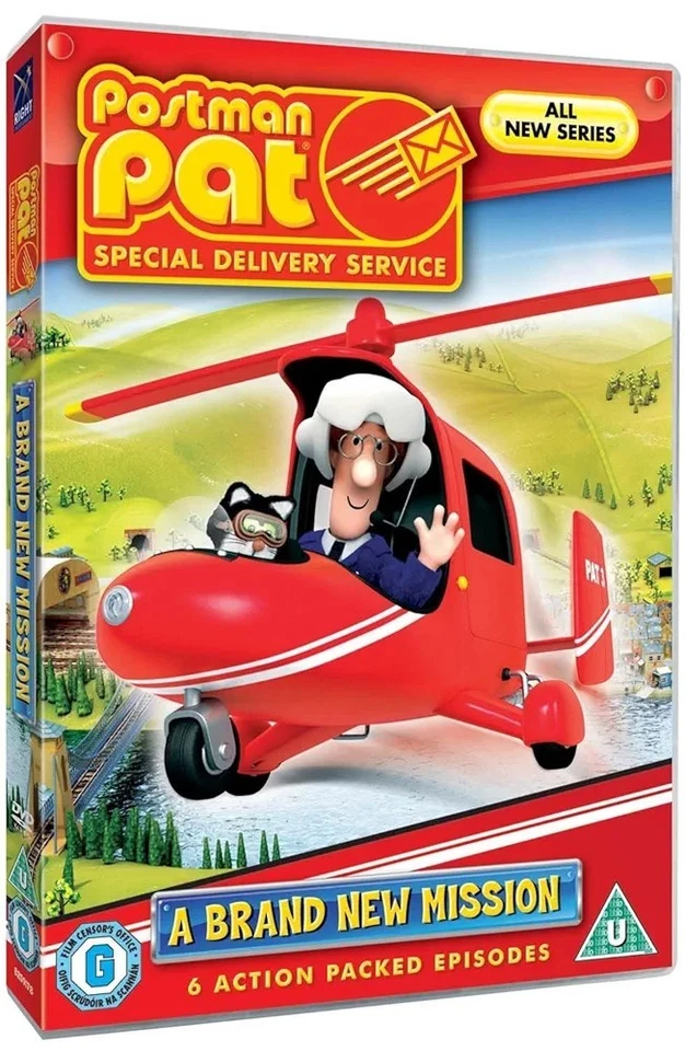 POSTMAN PAT SPECIAL DELIVERY A BRAND NEW MISSION DVD NEW SEALED 6 EPISODES #PB - Image 1 of 1