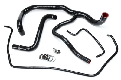 HPS 硅胶散热器软管黑色适用于凯迪拉克 2015 - 2017 Escalade 6.2L V8 — 第 1/4 张图片