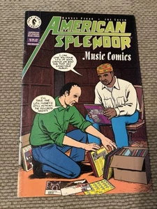AMERICAN SPLENDOR Music Comics #1 (1997) Harvey Pekar / Joe Sacco ONE-SHOT - Picture 1 of 4