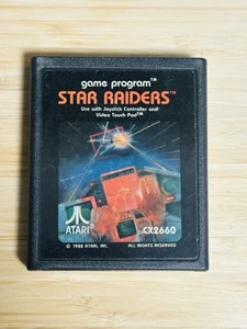 Star Raiders getestet funktionstüchtig Atari 2600 Spielkassette - Bild 1 von 2