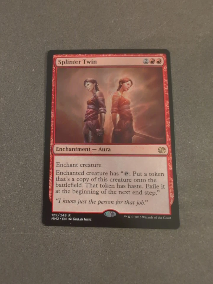Splinter Twin - Magic the gathering MtG -Modern Masters 2015 MM2 - NM - Image 1 of 1