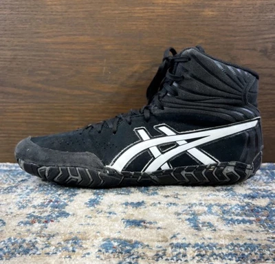 Zapatos de lucha libre Asics Aggressor 5 1081A048 negro/blanco para hombre talla 8,5 40,5 Foto 1 de 4