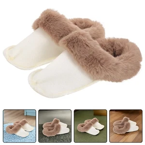  1 Paar Winter Clogs Einlagen: herausnehmbare Plüsch Innensohlen - kuscheliger Fellschuh - Bild 1 von 12