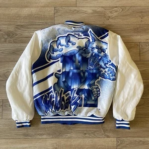 90s Chalk Line University Of Kentucky Wildcats fanimation jacket M - Picture 1 of 5