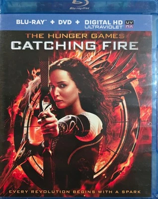 The Hunger Games: Catching Fire Blu-ray/DVD 2013 Jennifer Lawrence - Image 1 of 3
