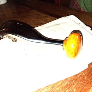 GM CHEVROLET EMERGENCY HAND BRAKE BUTTERSCOTCH CATALIN KNOB PAT 2043206 1927-37 - Bild 1 von 10