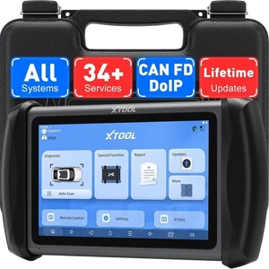 XTOOL IP616 V2.0 Car OBD2 Scanner FCA Key Programmer Diagnostic Tool 34+ Reset - Foto 1 di 13