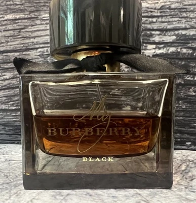 MY BURBERRY черный парфюмерный спрей от BURBERRY 3 унции / 3,0 унции / 90 мл EDP ~ 65% полный - Изображение 1 из 2