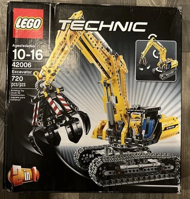 AUTHENTIC LEGO TECHNIC - Excavator (42006) - Rare - Retired READ - Image 1 of 4