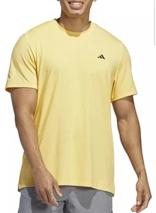 Adidas Para Hombre AXIS TEE 3.0 Camiseta de Entrenamiento Camiseta Semi Chispa/Blanco XS NUEVO - Imagen 1 de 5