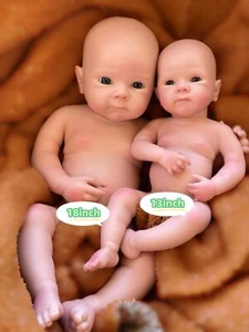 Bettie Girl 13in &18Inch Full Solid Silicone Doll Painted/Unpainted Reborn Doll - Picture 1 of 17