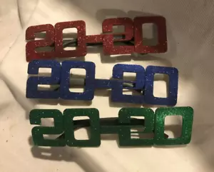 3PCS 2020 Plastic Glasses Happy New Year's Eve - Graduation 2020 Class ... - Picture 1 of 1