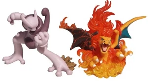 2015 Pokemon Kaiyodo Limited Ed MEGA Charizard & Mewtwo Action Figures 2" Tall - Picture 1 of 5