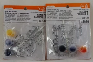 Creatology Suncatcher Kits Lot of 2 Moon Bat - Picture 1 of 4