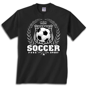 Soccer Laurel T-Shirt Jersey Short Sleeve or Long Sleeve New Tee Youth and Adult - Picture 1 of 2