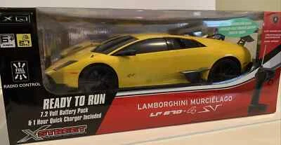 全新 Xstreet Xin Yu Arts Toys XQ 黄色兰博基尼 Murcielago LP 670-4 SV RC — 第 1/4 张图片