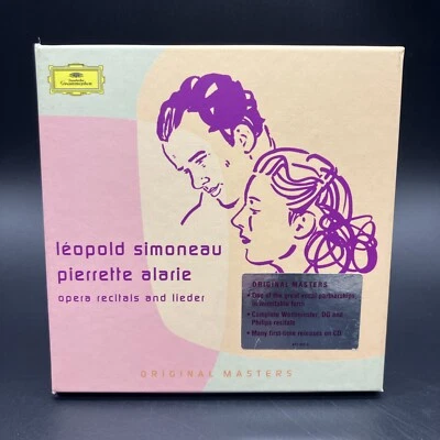 Leopold Simoneau Pierrette Alarie Opera Recitals and Lieder 7 CD Set - Image 1 of 4