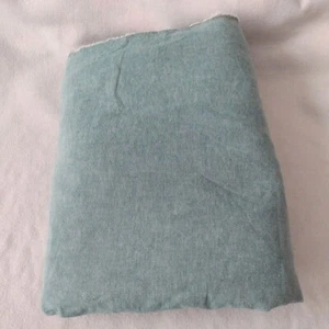 Tela de cambray verde azulado 50" de ancho x 4 yardas tejida de algodón - Imagen 1 de 5