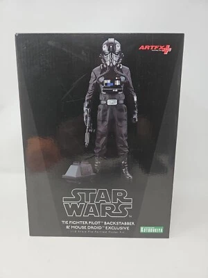 Kotobukiya Artfx+ Star Wars Tie Fighter Pilot Backstabber 1:10 Ratón Droide Excl Foto 1 de 3