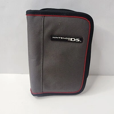 Мягкий чехол для хранения игр на молнии Nintendo DS серый чехол для дорожной консоли игровой чехол - Изображение 1 из 4