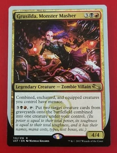 1x Grusilda, Monster Masher | Unstable | MTG Magic Cards - Picture 1 of 4