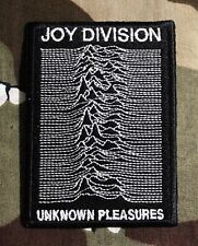 Joy Division Unknown Pleasures Embroidered Patch J016P