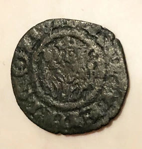 HN RAVENNA Anonime arcivescovili sec. XIII-XIV mezzo denaro BB RRR p893 - Imagen 1 de 2