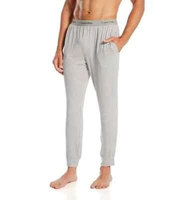 CALVIN KLEIN MODAL MENS ULTRA SOFT LOUNGE JOGGER PANTS GRAY # NM2235-NWT - Image 1 of 4
