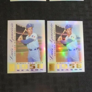 2003 Topps Tribute Perrennial All Star #19 Luis Aparicio White Sox 2 Karten Lot - Bild 1 von 1