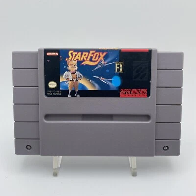Star Fox SNES Super Nintendo Cartridge only Tested Working & AUTHENTIC - Image 1 of 3