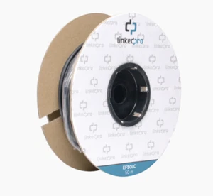 164 ft (50 m) Reel of Fiber Optic Singlemode with LC-LC Duplex Connectors - Afbeelding 1 van 1