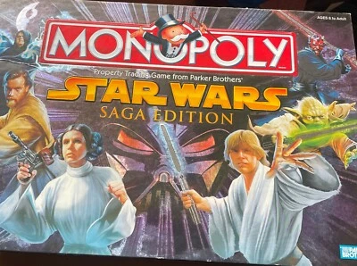 BN Monopoly Star Wars Saga Edition 2005 Almost Complete - Image 1 of 4