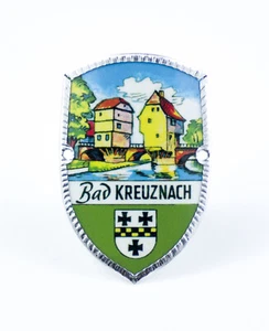 Clavo de palo placa de palo emblema de palo - Bad Kreuznach / Renania-Palatinado - ARTÍCULO NUEVO - Imagen 1 de 1